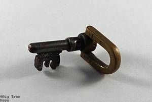 Antique Pocket Door Key Horseshoe Top Key 2b
